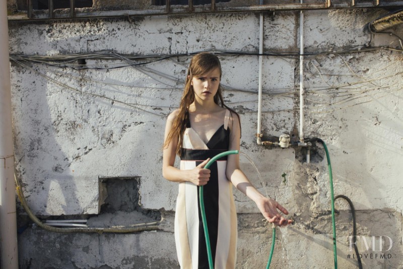 Charlotte Mingay featured in  the Project149 lookbook for Spring/Summer 2016