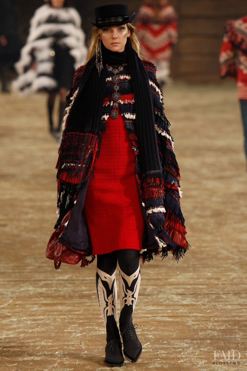 Heather Marks featured in  the Chanel fashion show for Pre-Fall 2014