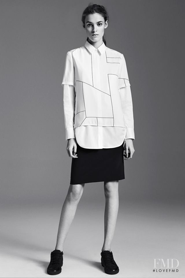 Kremi Otashliyska featured in  the Theory Cutting Edge catalogue for Spring 2014