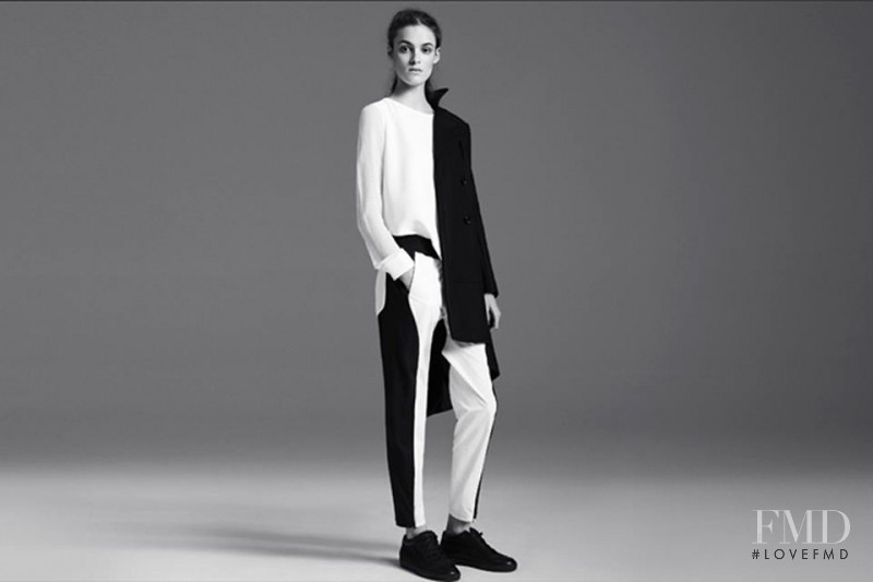 Kremi Otashliyska featured in  the Theory Cutting Edge catalogue for Spring 2014