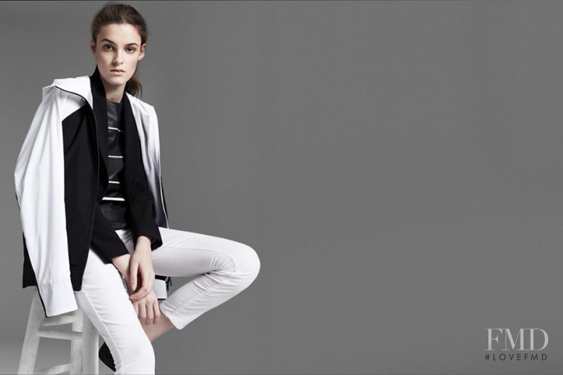 Kremi Otashliyska featured in  the Theory Cutting Edge catalogue for Spring 2014