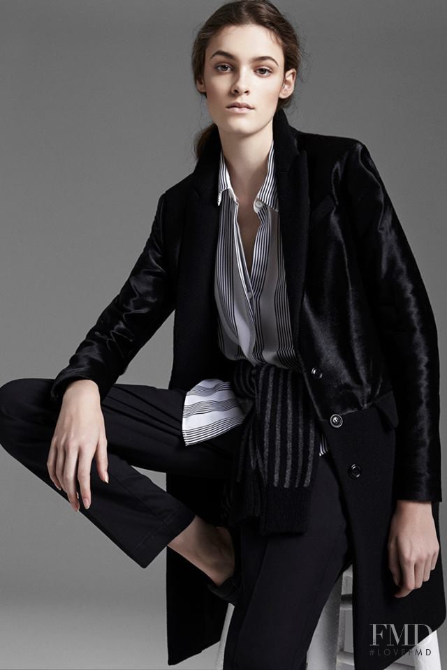 Kremi Otashliyska featured in  the Theory Cutting Edge catalogue for Spring 2014