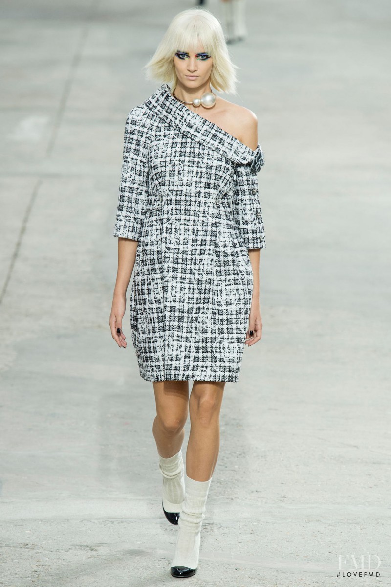 Anne-Sofie List featured in  the Chanel fashion show for Spring/Summer 2014