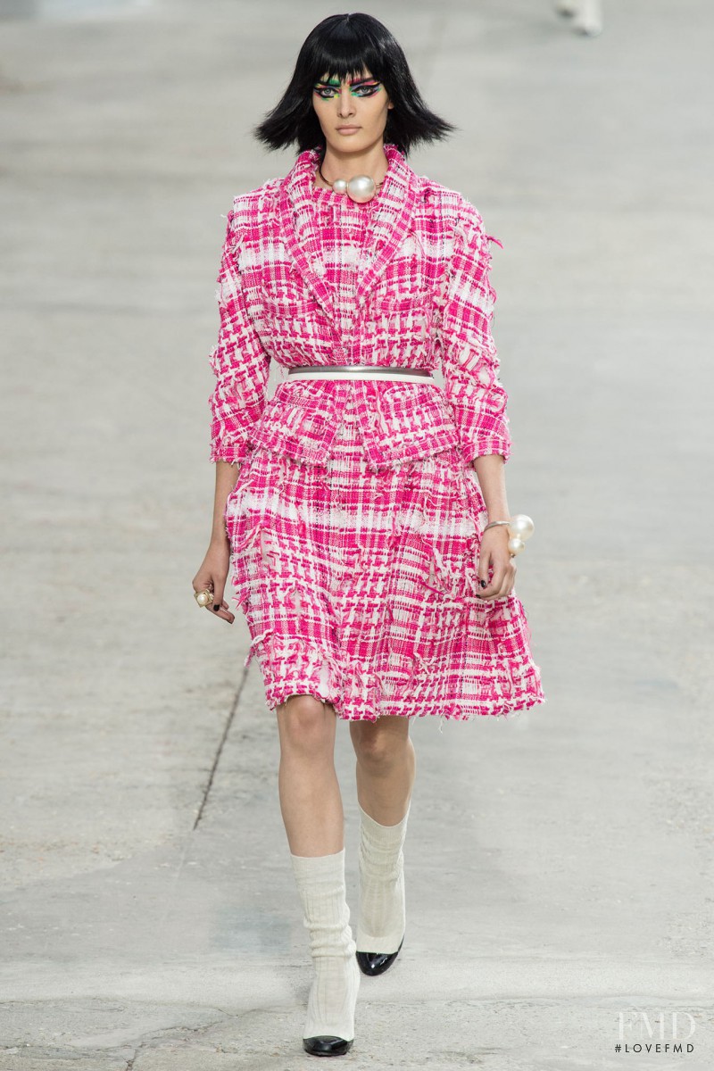 Sam Rollinson featured in  the Chanel fashion show for Spring/Summer 2014