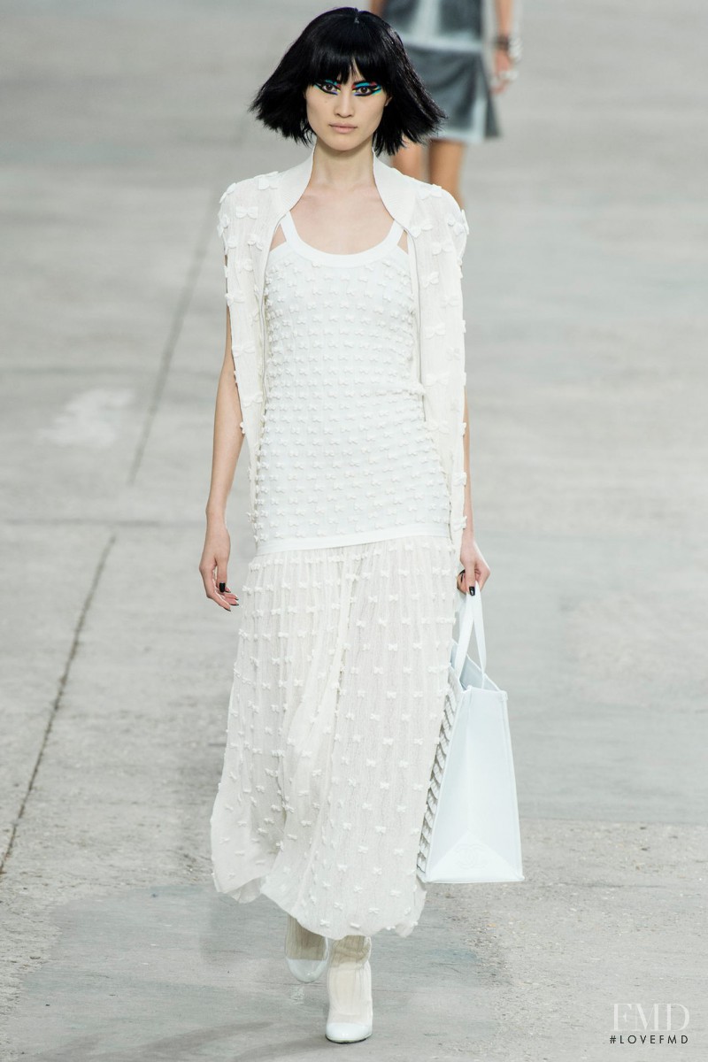 Sui He featured in  the Chanel fashion show for Spring/Summer 2014