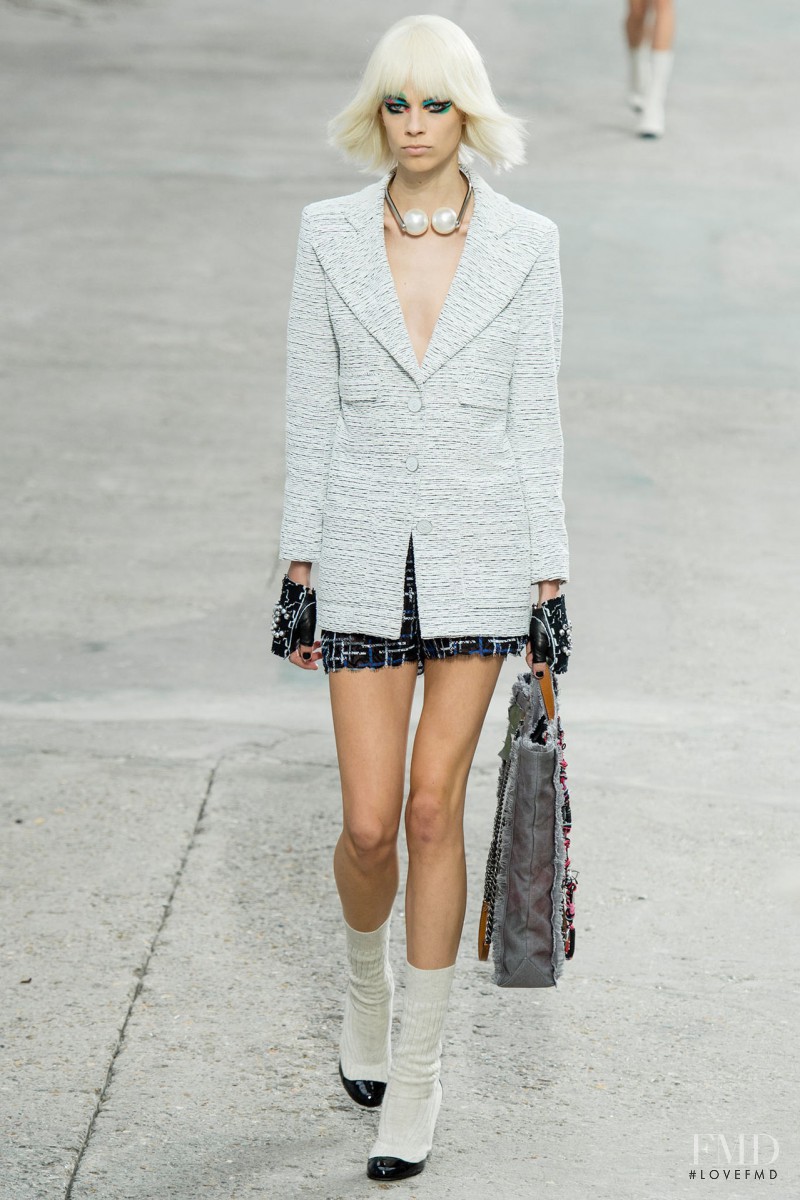 Lexi Boling featured in  the Chanel fashion show for Spring/Summer 2014