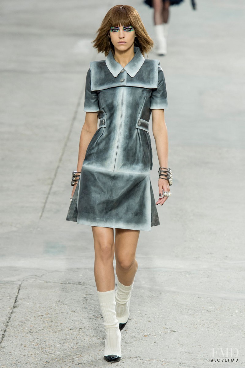 Samantha Gradoville featured in  the Chanel fashion show for Spring/Summer 2014