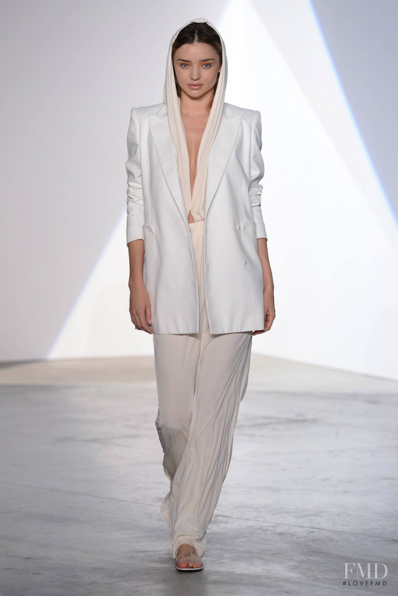 Miranda Kerr featured in  the Vionnet fashion show for Spring/Summer 2014