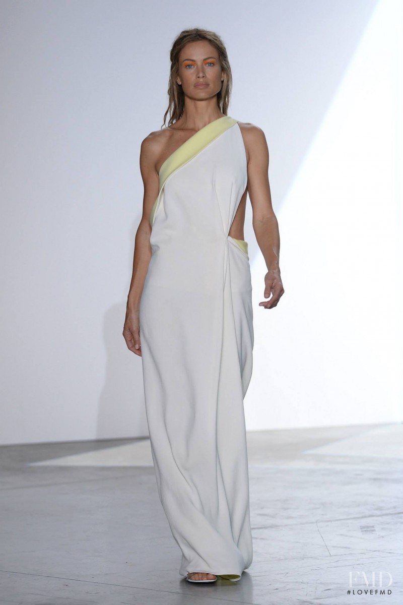 Carolyn Murphy featured in  the Vionnet fashion show for Spring/Summer 2014