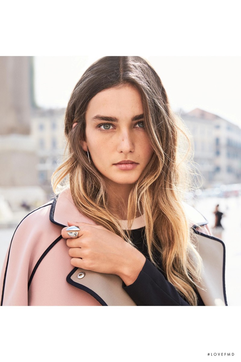 Andreea Diaconu featured in  the Next catalogue for Spring/Summer 2017