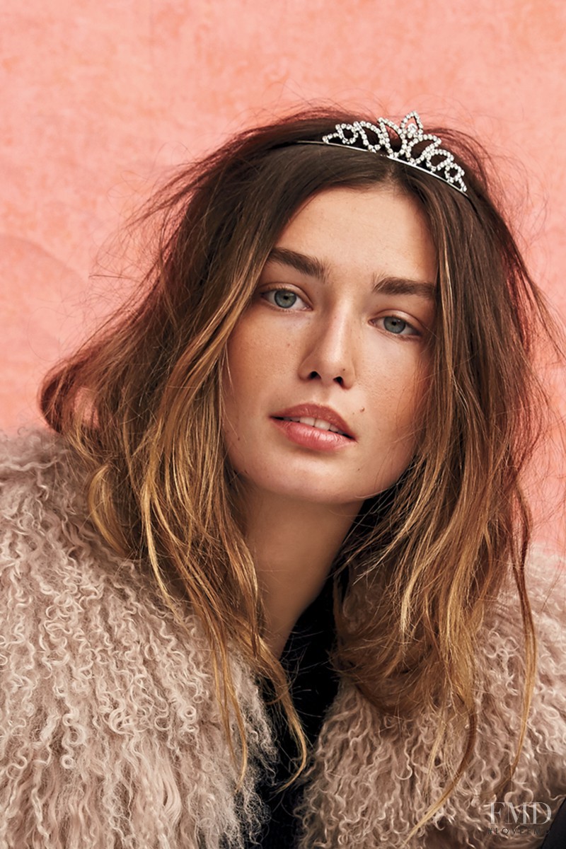 Andreea Diaconu featured in  the Free People lookbook for Autumn/Winter 2016