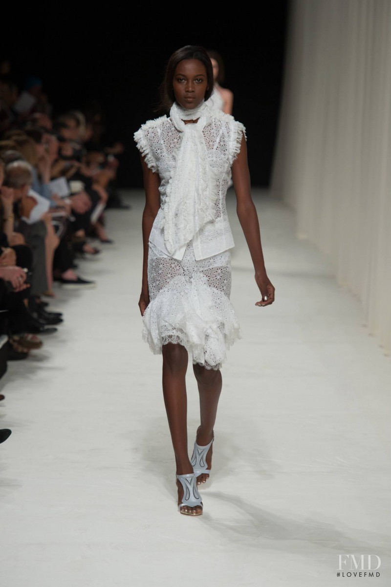 Kai Newman featured in  the Nina Ricci fashion show for Spring/Summer 2014