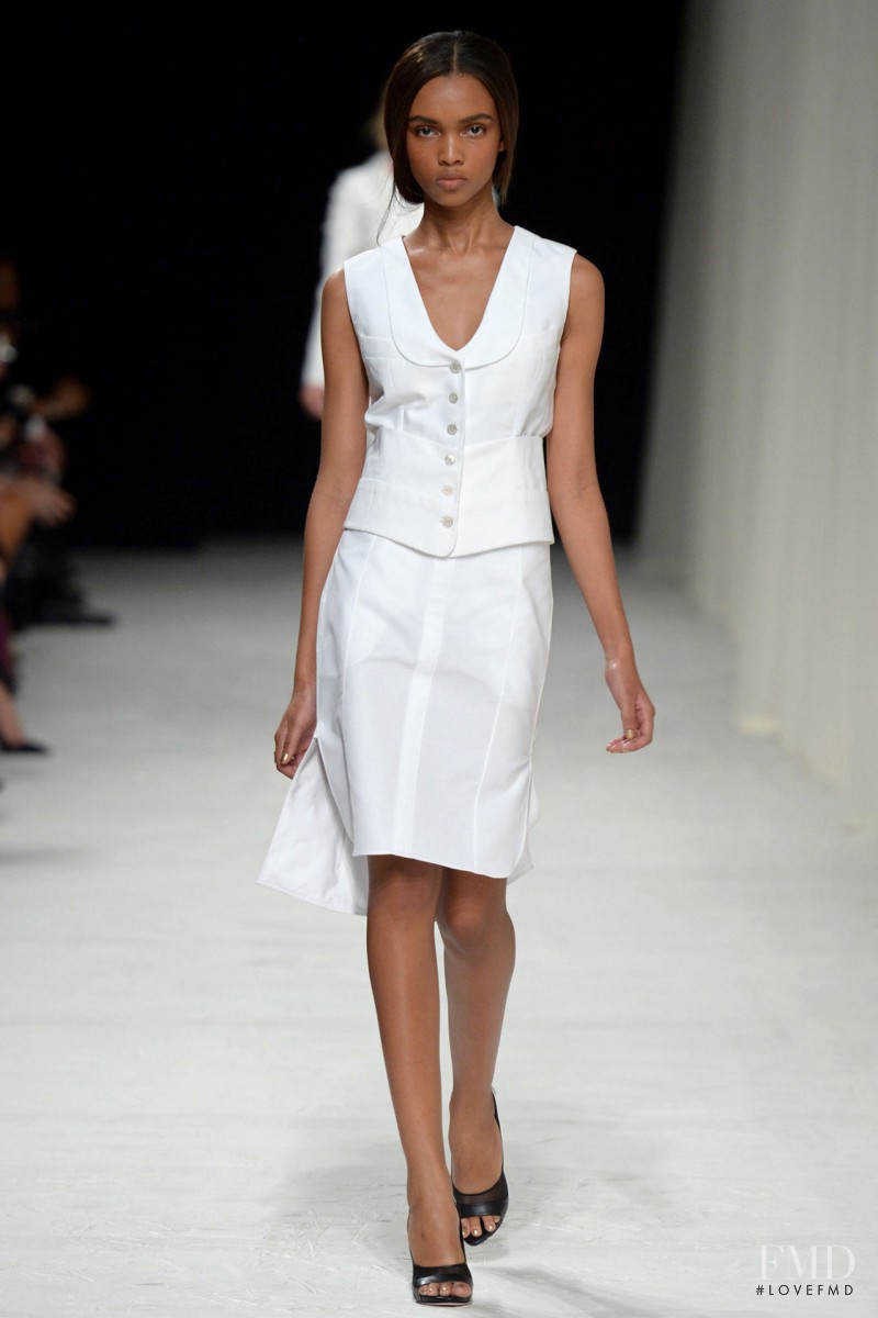 Samantha Archibald featured in  the Nina Ricci fashion show for Spring/Summer 2014