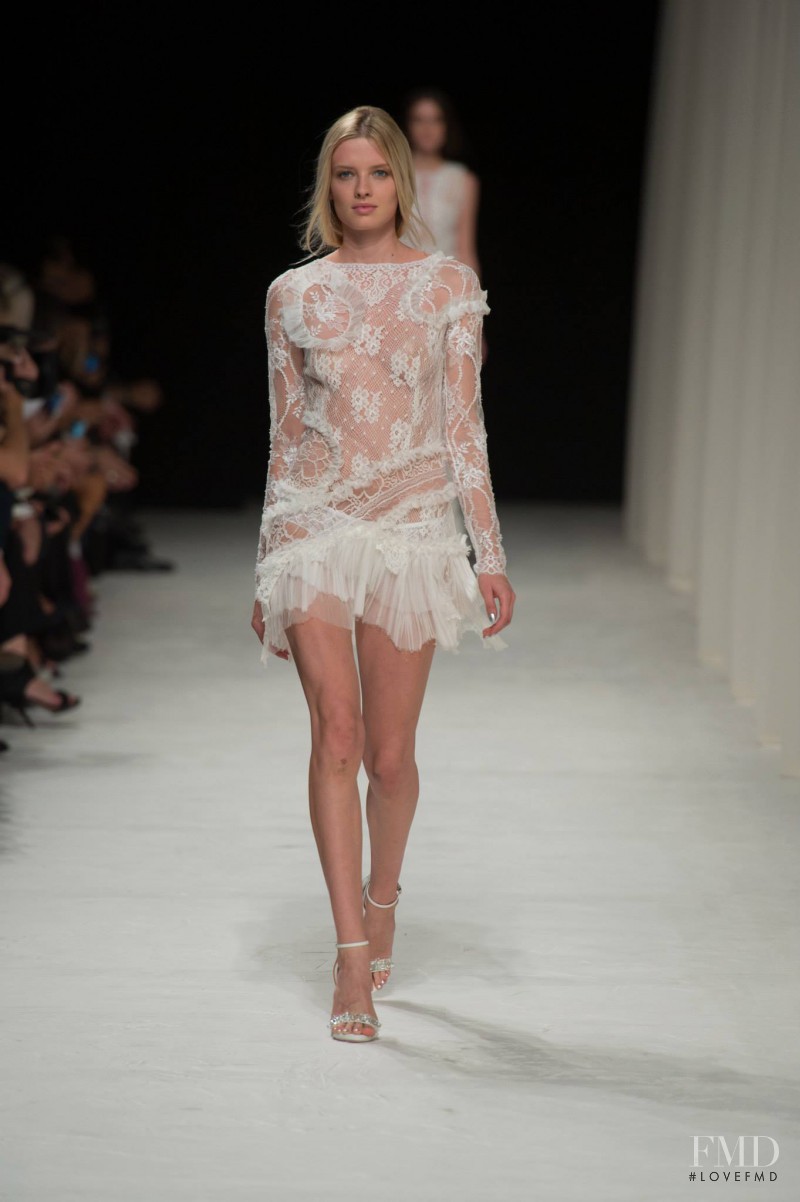 Natalia Siodmiak featured in  the Nina Ricci fashion show for Spring/Summer 2014