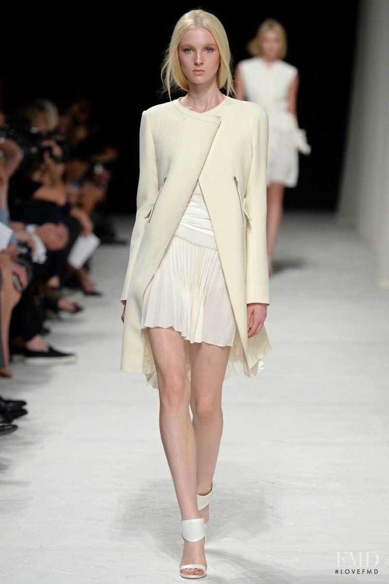 Nastya Sten featured in  the Nina Ricci fashion show for Spring/Summer 2014