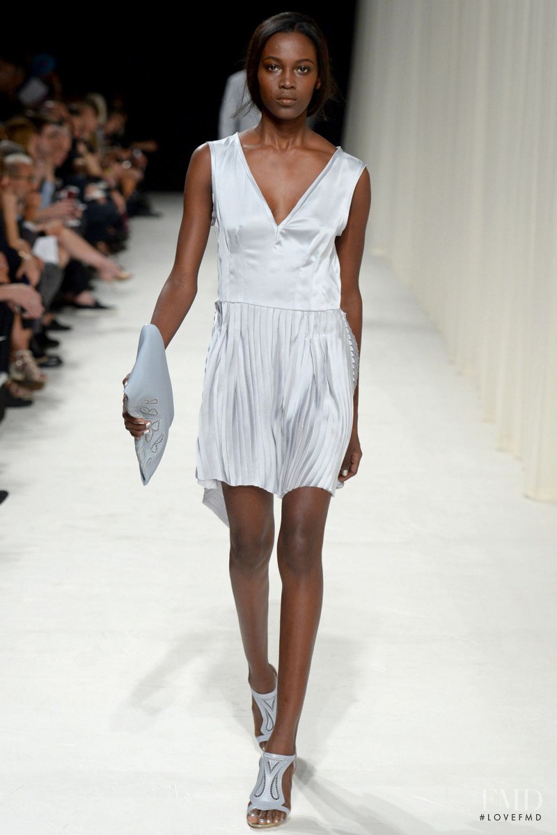 Kai Newman featured in  the Nina Ricci fashion show for Spring/Summer 2014