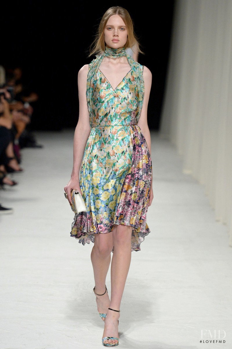 Holly Rose Emery featured in  the Nina Ricci fashion show for Spring/Summer 2014