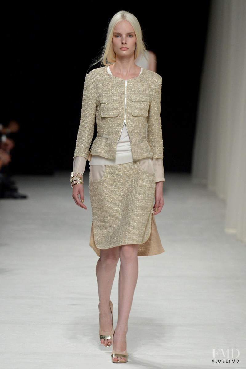 Irene Hiemstra featured in  the Nina Ricci fashion show for Spring/Summer 2014