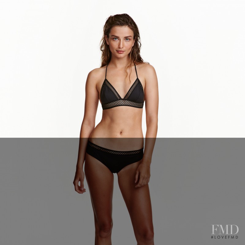 Andreea Diaconu featured in  the H&M Lingerie & Swimwear catalogue for Autumn/Winter 2016