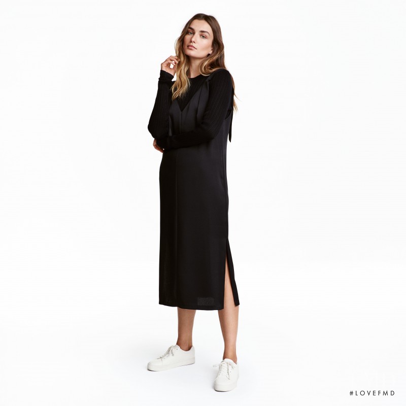 Andreea Diaconu featured in  the H&M catalogue for Spring/Summer 2017