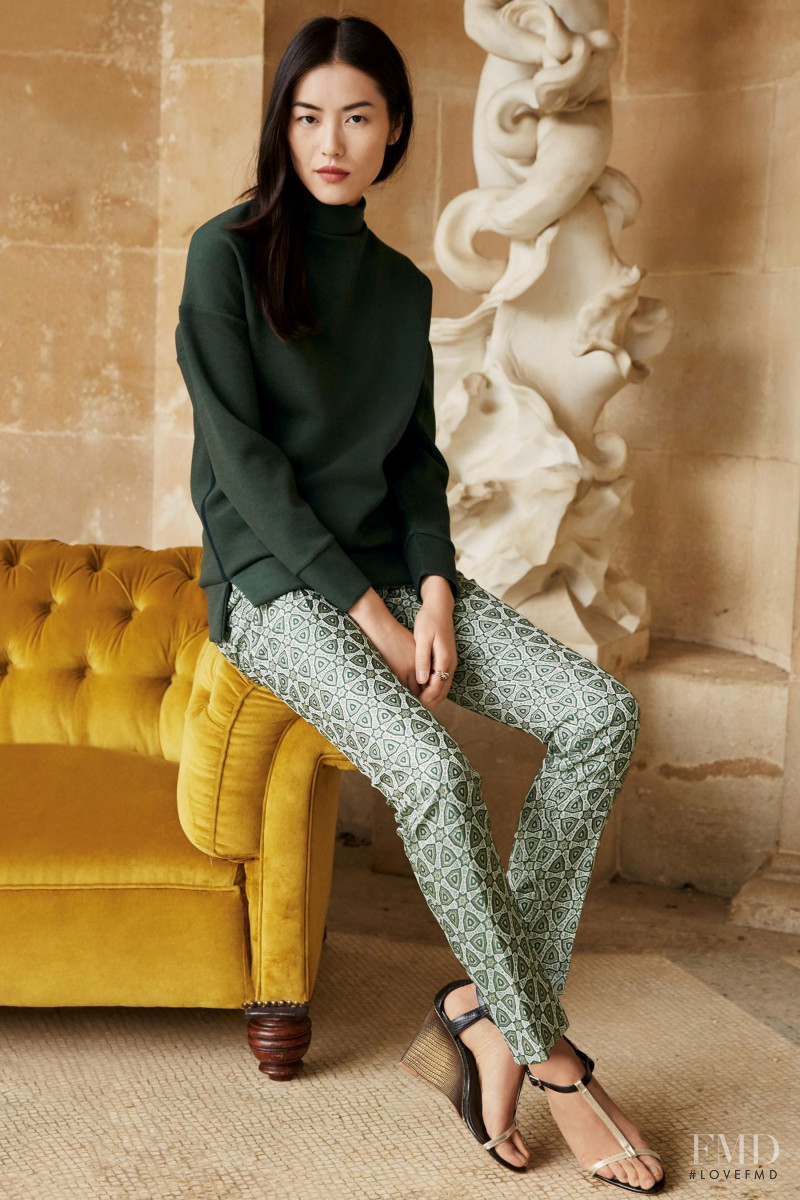 Liu Wen featured in  the Next catalogue for Autumn/Winter 2016