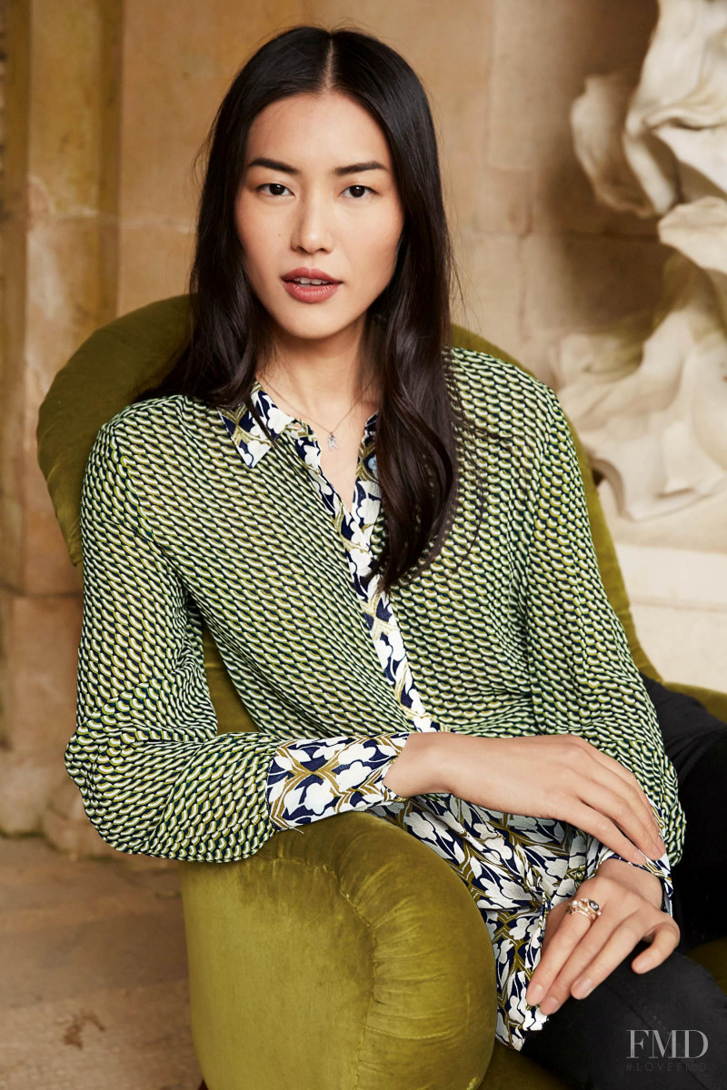 Liu Wen featured in  the Next catalogue for Autumn/Winter 2016