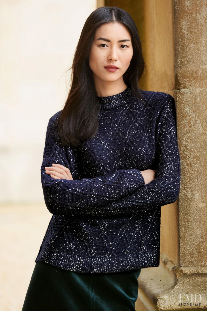 Liu Wen featured in  the Next catalogue for Autumn/Winter 2016
