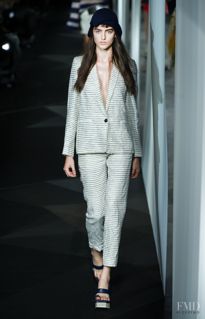 Georgia Taylor featured in  the Acne Studios fashion show for Spring/Summer 2014