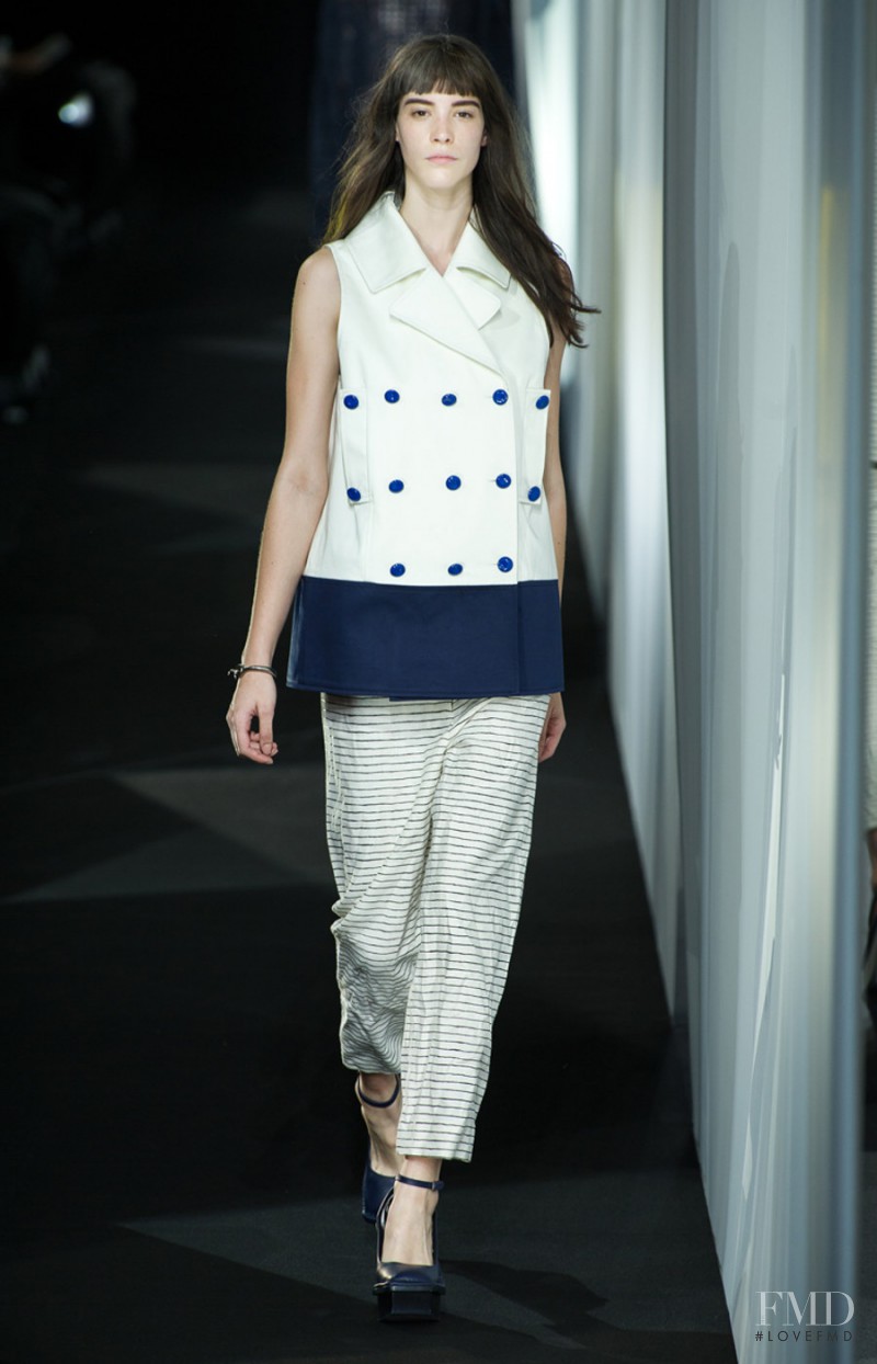 Carla Ciffoni featured in  the Acne Studios fashion show for Spring/Summer 2014