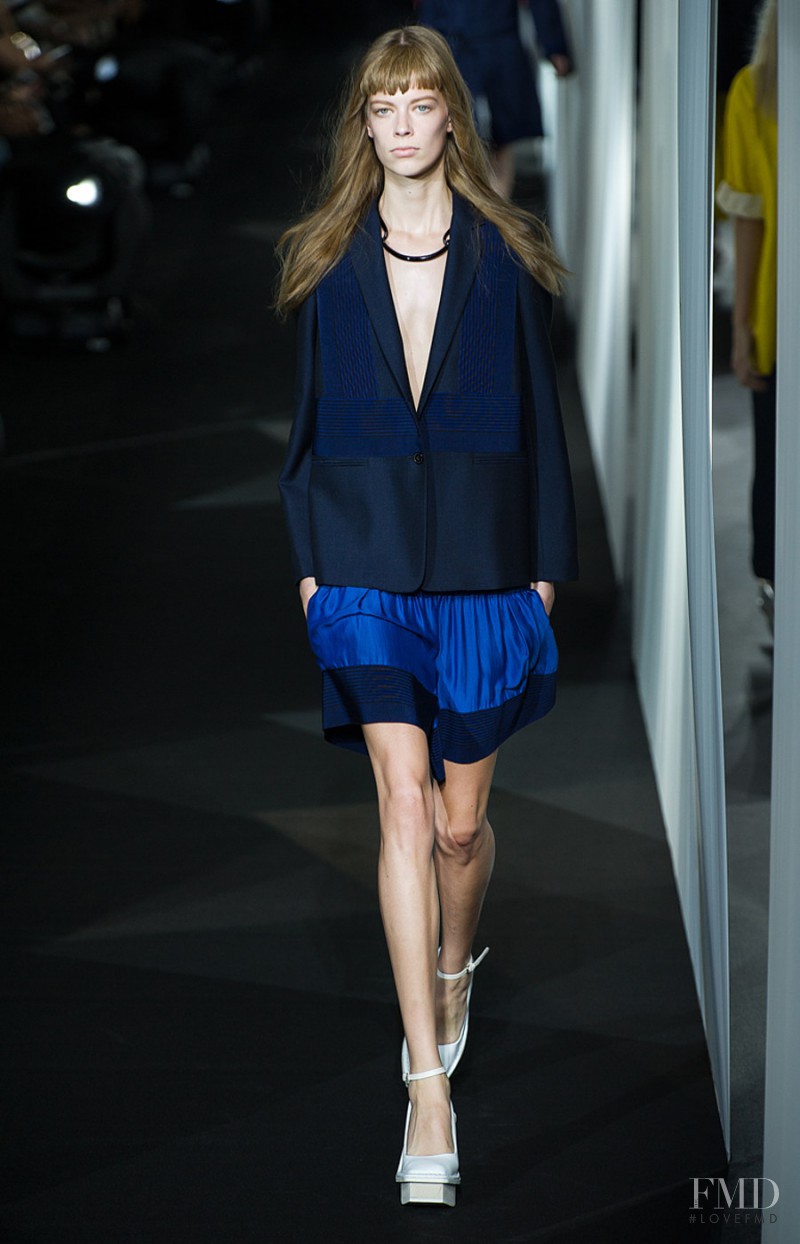 Lexi Boling featured in  the Acne Studios fashion show for Spring/Summer 2014