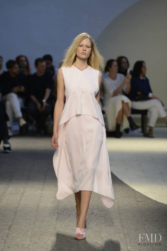 Anna Ewers featured in  the Sportmax fashion show for Spring/Summer 2014