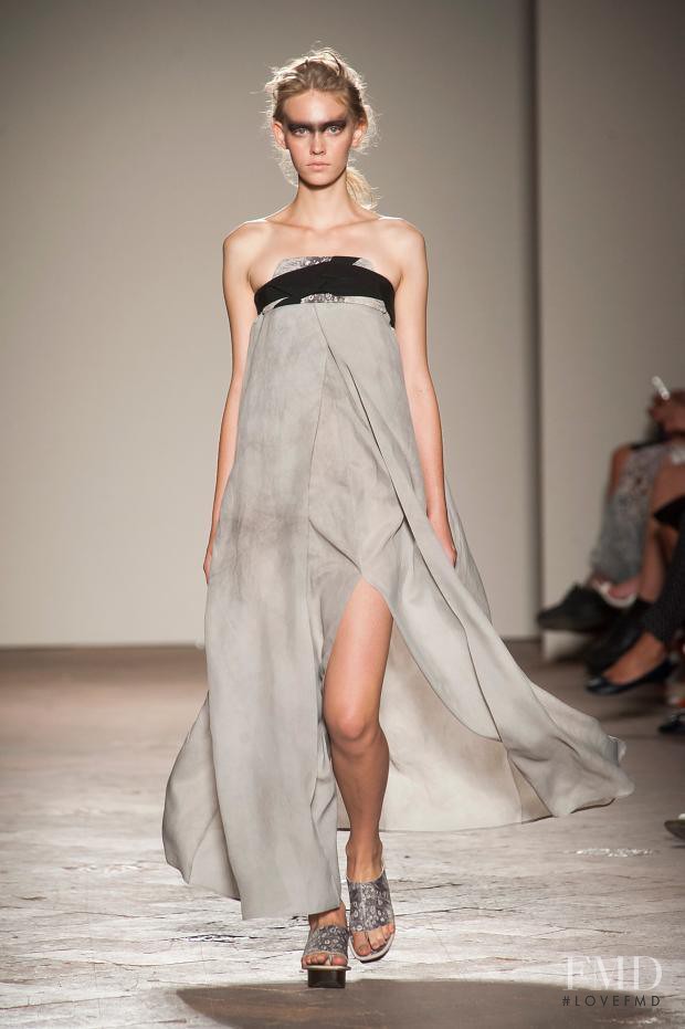 Charlotte Nolting featured in  the Gabriele Colangelo fashion show for Spring/Summer 2014
