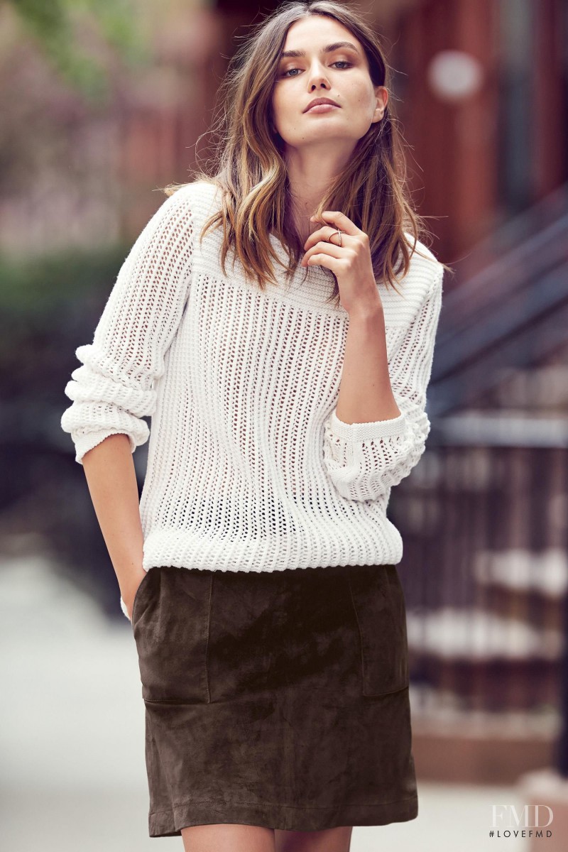 Andreea Diaconu featured in  the Next catalogue for Autumn/Winter 2015