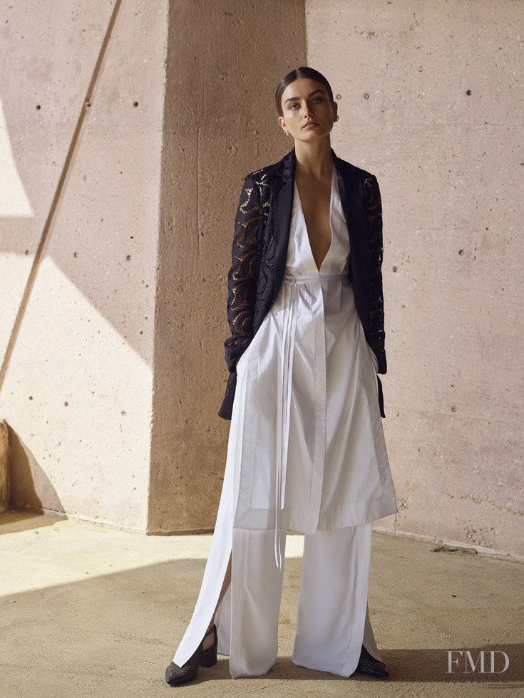 Andreea Diaconu featured in  the Maiyet advertisement for Spring/Summer 2015