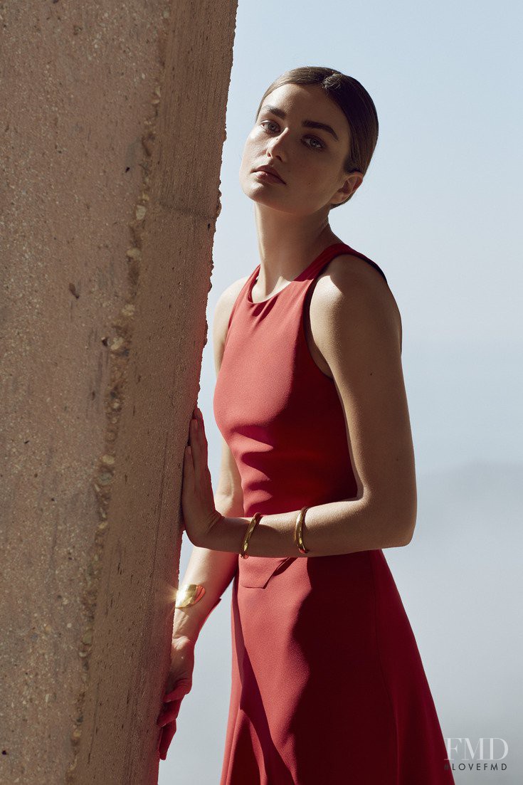 Andreea Diaconu featured in  the Maiyet advertisement for Spring/Summer 2015