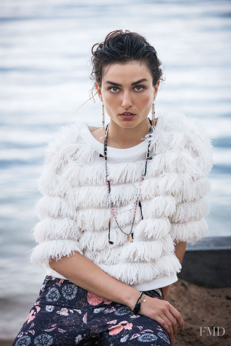 Andreea Diaconu featured in  the Next catalogue for Spring/Summer 2015