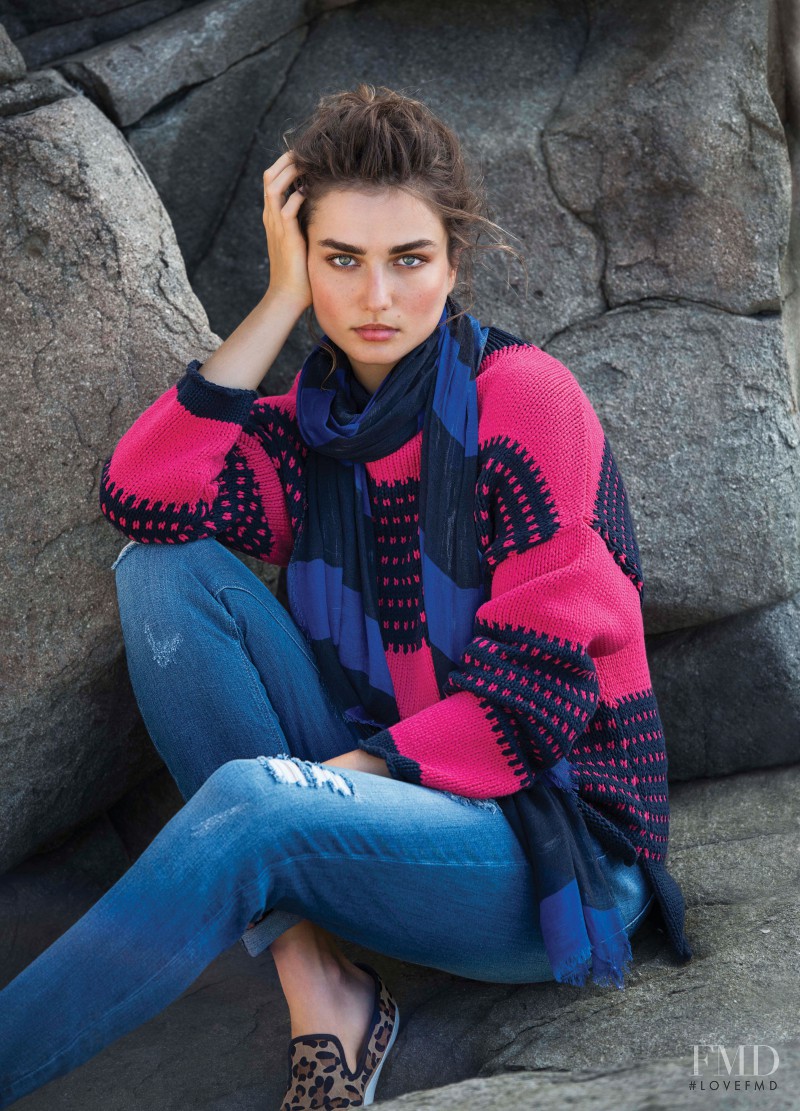 Andreea Diaconu featured in  the Next catalogue for Spring/Summer 2015