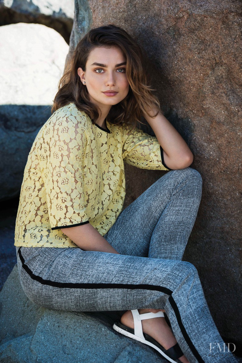 Andreea Diaconu featured in  the Next catalogue for Spring/Summer 2015