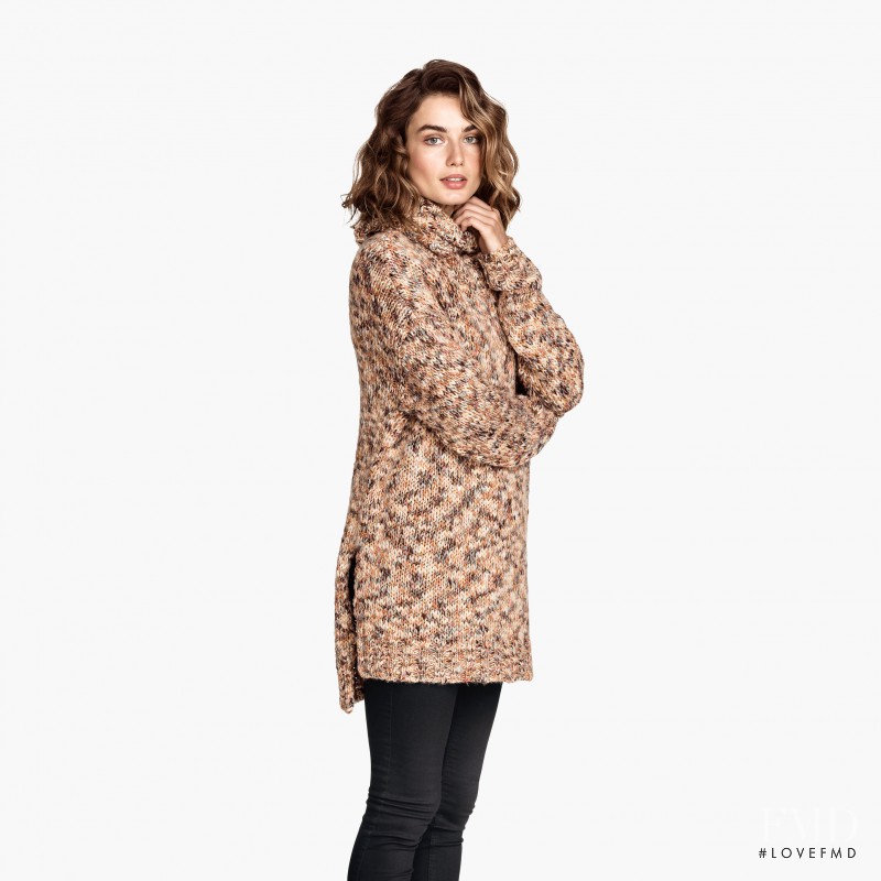 Andreea Diaconu featured in  the H&M catalogue for Autumn/Winter 2014