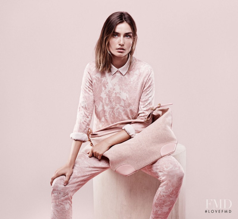 Andreea Diaconu featured in  the C&A Stella McCartney collection for C&A Brazil advertisement for Winter 2014