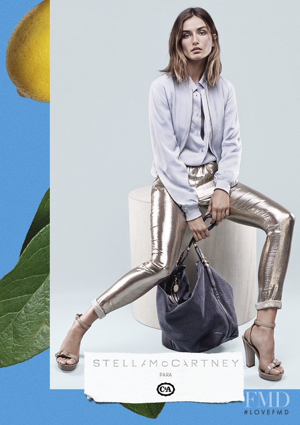 Andreea Diaconu featured in  the C&A Stella McCartney collection for C&A Brazil advertisement for Winter 2014