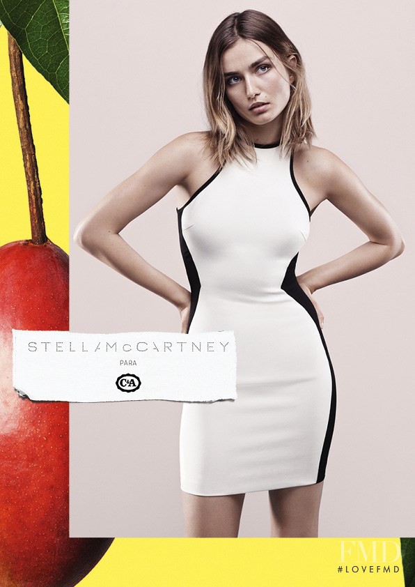 Andreea Diaconu featured in  the C&A Stella McCartney collection for C&A Brazil advertisement for Winter 2014