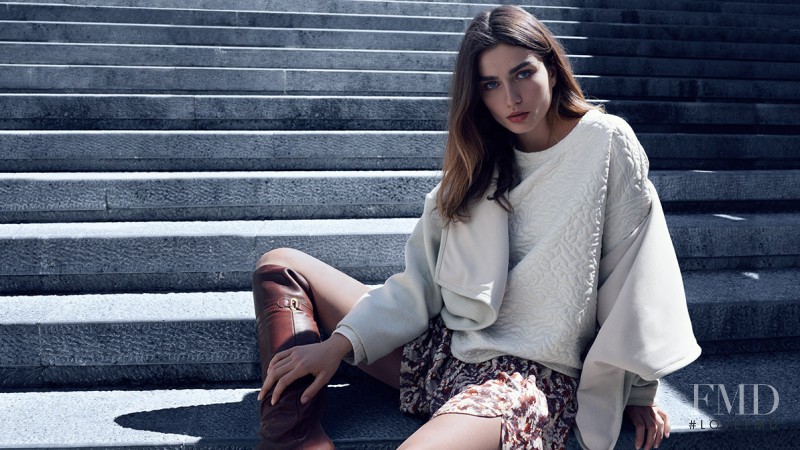 Andreea Diaconu featured in  the H&M lookbook for Winter 2014
