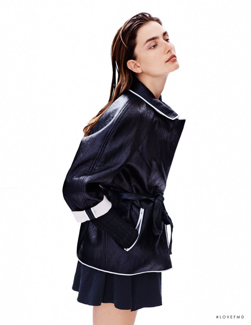 Andreea Diaconu featured in  the Isabel Marant lookbook for Resort 2015