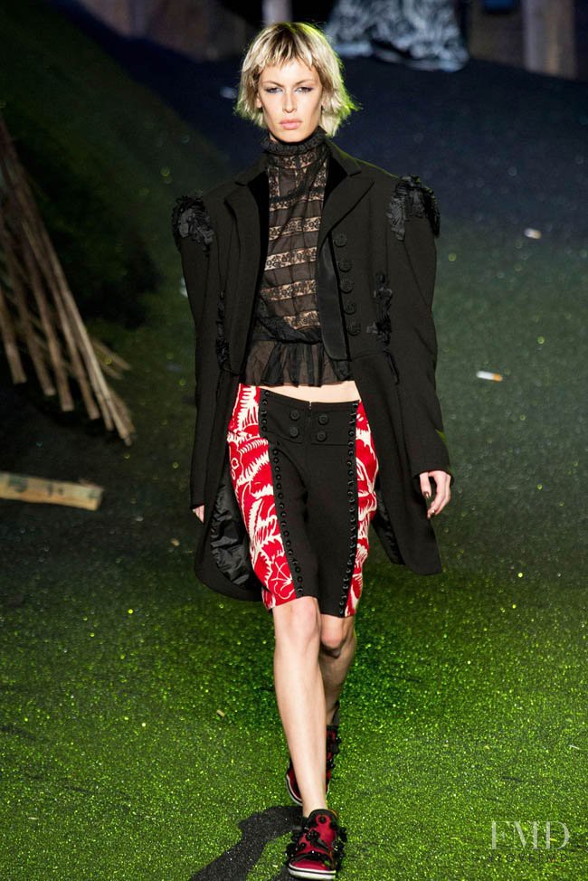 Sabrina Ioffreda featured in  the Marc Jacobs fashion show for Spring/Summer 2014
