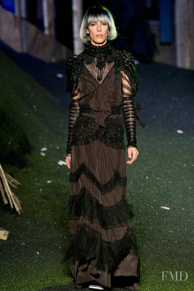 Jamie Bochert featured in  the Marc Jacobs fashion show for Spring/Summer 2014