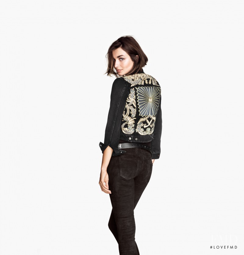 Andreea Diaconu featured in  the H&M catalogue for Spring/Summer 2014