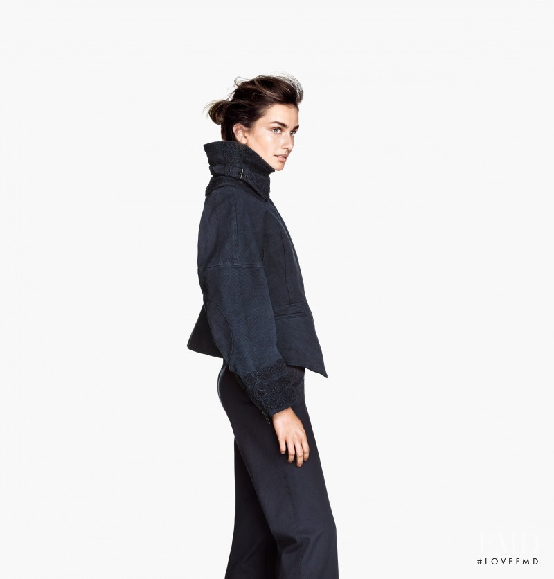 Andreea Diaconu featured in  the H&M catalogue for Spring/Summer 2014