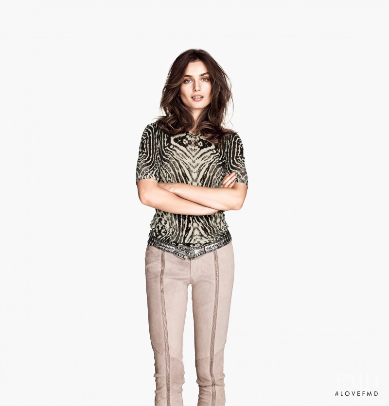 Andreea Diaconu featured in  the H&M catalogue for Spring/Summer 2014