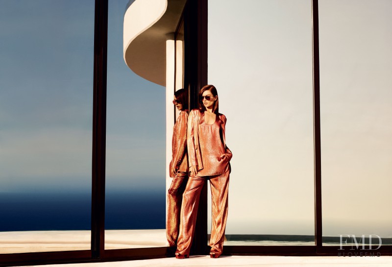 Andreea Diaconu featured in  the Gucci lookbook for Cruise 2014